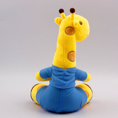 Χαριτωμένο γεμισμένο Giraffe παιχνίδι για την προσαρμοσμένη cOem επεξεργασία δώρων παιδιών