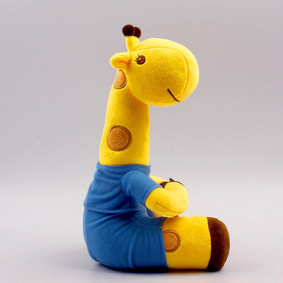Χαριτωμένο γεμισμένο Giraffe παιχνίδι για την προσαρμοσμένη cOem επεξεργασία δώρων παιδιών