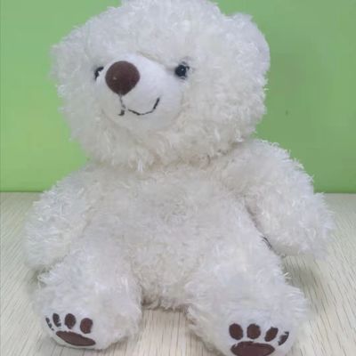 18*15cm εξατομικευμένο μικρό άσπρο Teddy αντέχει Washable