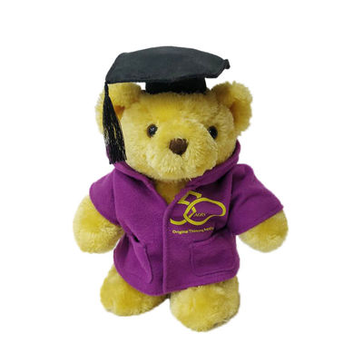 Το καπέλο Teddy Doctorial αντέχει τα γεμισμένα ζωικά παιχνίδια βελούδου συνήθειας cOem παιχνιδιών