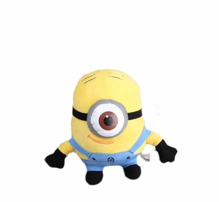 Λίγο κίτρινο κουκλών Minions βελούδου παιχνιδιών μαξιλάρι κοριτσιών νονών γνήσιο