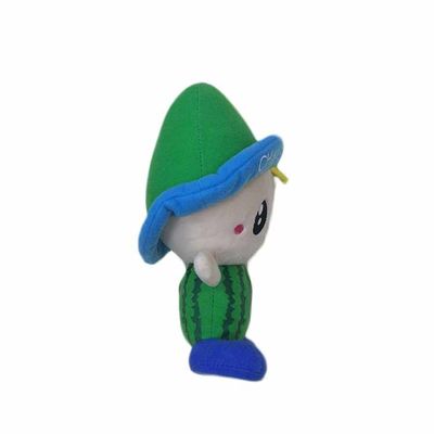 μαξιλάρι καναπέδων μαξιλαριών κουκλών βελούδου συνήθειας αγοριών καρπουζιών 30cm το πράσινο προσαρμόζει