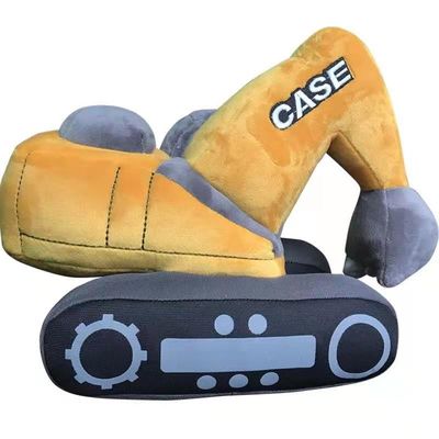 Μαξιλάρι ύπνου αγοριών αυτοκινήτων παιχνιδιών βελούδου των παιδιών μηχανών γάντζων εκσκαφέων