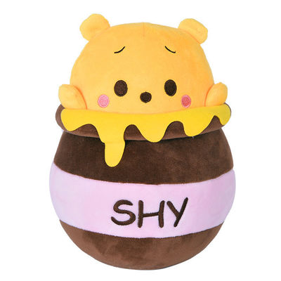 25cm Winnie η γεμισμένη Pooh ζωική μικρή κούκλα βελούδου Honeypot