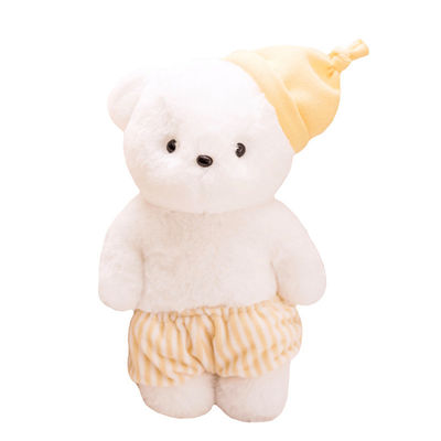 Το χέρι Washable 100g Teddy αντέχει τα παιχνίδια βελούδου με το καπέλο