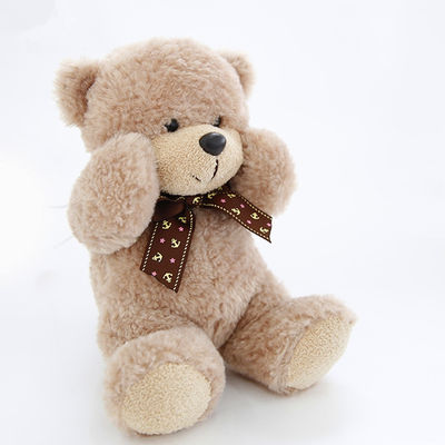 30cm Teddy αντέχουν με κορδελλών τόξων το ζωικό βελούδου δώρο καρδιών Girly παιχνιδιών χαριτωμένο