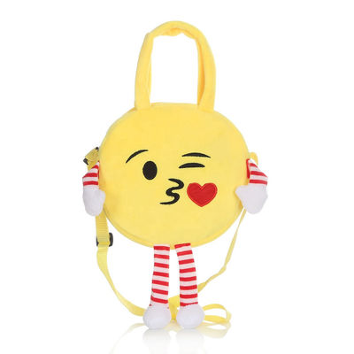 Washable σακίδιο πλάτης βελούδου Emoji μηχανών με το βαμβάκι PP που γεμίζουν