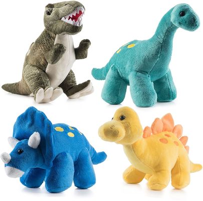 Κανένα εξασθενίζοντας παιχνίδι βελούδου Stegosaurus μηχανών Washable