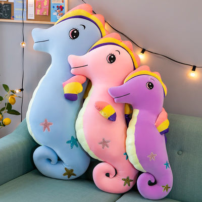Γεμισμένο Seahorse παιχνίδι κινούμενων σχεδίων ODM PP γεμισμένο βαμβάκι