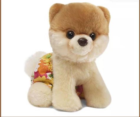 Huggable 20cm γεμισμένο χαριτωμένο παιχνίδι βελούδου σκυλιών PP βαμβάκι