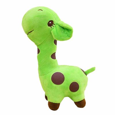 Giraffe παιχνιδιών σχεδίου συνήθειας κατασκευαστών Dongguan γεμισμένο βελούδο ζωικό μαλακό παιχνίδι