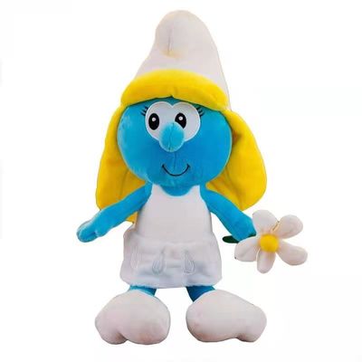 40cm κινούμενων σχεδίων γεμισμένη Smurf ζωική Anime βελούδου μπλε αδελφή πατέρων παιχνιδιών μπλε